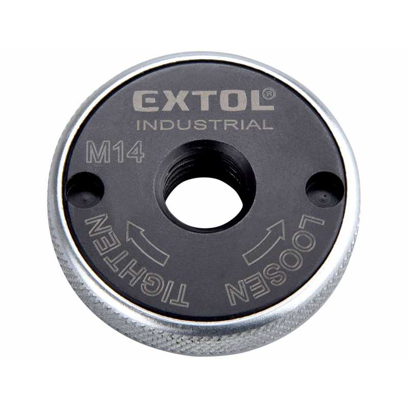 Matica rýchloupínacia pre uhlovú brúsku beznástrojová, M14, Extol Industrial 8798050