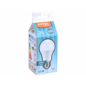 Žiarovka LED, 12W, 1055lm, E27, pr. baňky 60mm, Extol Craft 43004