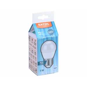 Žiarovka LED mini, 5W, E27, Extol Craft 43006