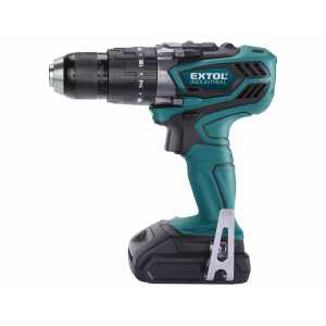Akumulátorový skrutkovač s príklepom 18V 2Ah, Extol Industrial 8791110