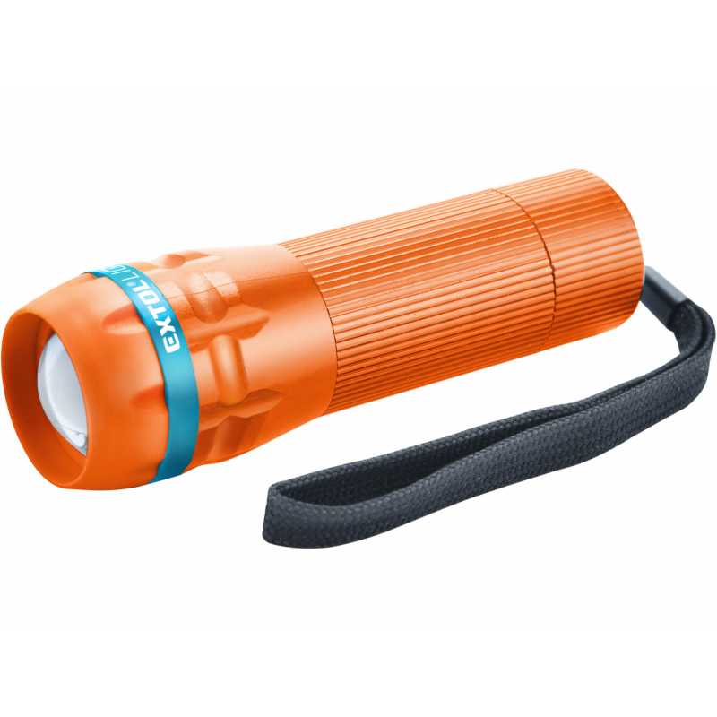 Svítilna plastová LED, 60lm, 3xAAA, 47g, Extol Craft 43151