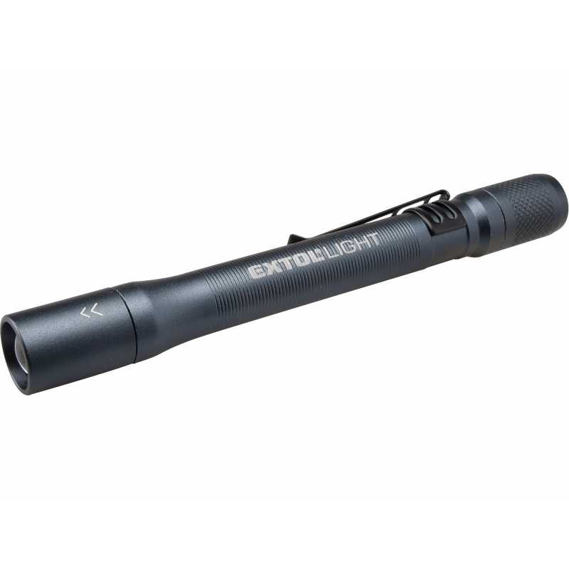 Svietidlo hliníkové, XPG CREE LED, 100lm, 2xAAA, IP54, Extol Craft 43152