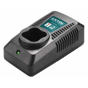 Sada aku nářadí 1x vrtačka, 1x rázový utahovák 120Nm, 2x Li-ion, Extol Industrial 8798300