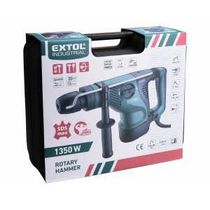 Kladivo vŕtacie a sekacie, SDS-max, 1350W, Extol Industrial 8790101