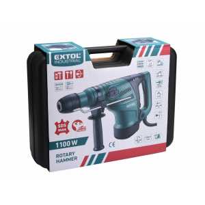 Kladivo vŕtacie a sekacie SDS-max 1100W 9J, Extol Industrial 8790100