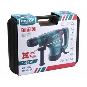 Kladivo vŕtacie a sekacie, SDS-plus, 1020W, 7J, Extol Industrial 8790200