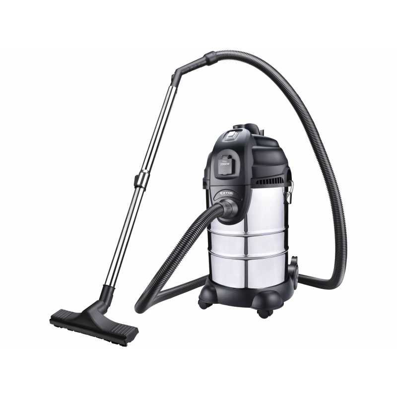 Vysávač dielenský, 1400W, 30L, zásuvka 2kW, Extol Premium 8895800