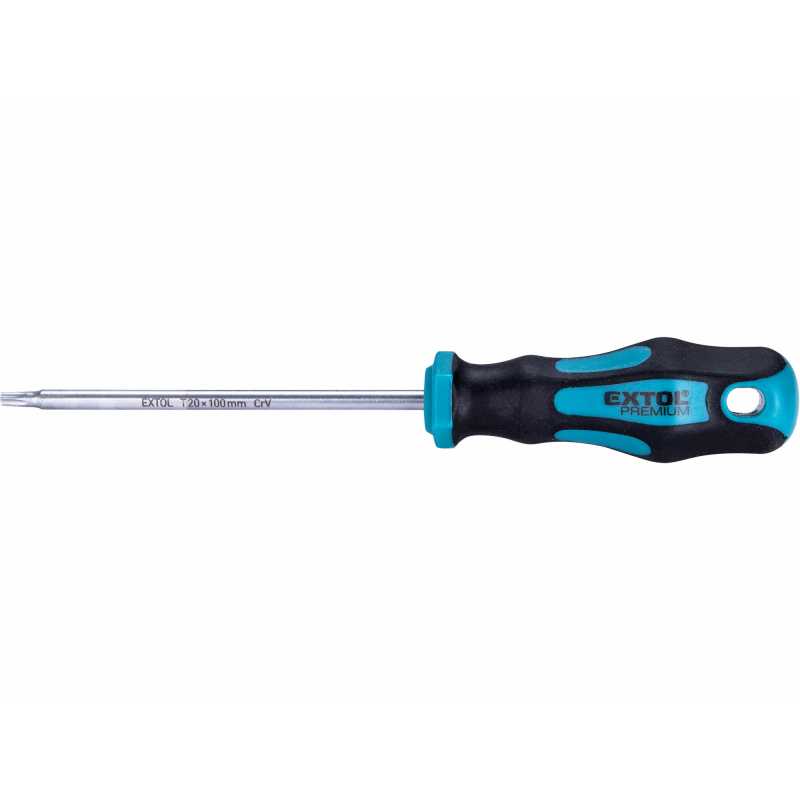 Skrutkovač TORX, T20x100mm, Extol Premium 8819246