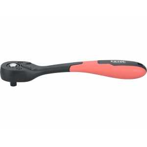 Ráčna 1/4" vyhnutá poplastovaná 72-zubová, Extol Premium 8816408