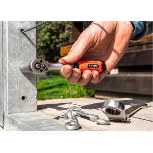 Račňa 1/4" 45-zubová, Extol Premium 8816454