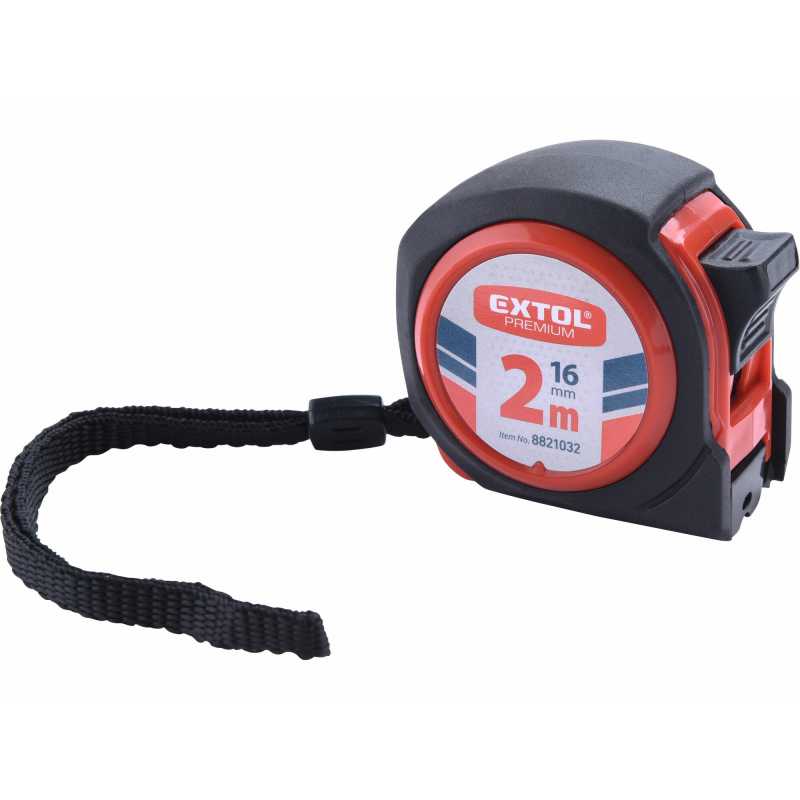 Metr svinovací pogumovaný, 2m/16mm, Extol Premium 8821032