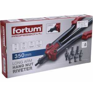 Kliešte nitovacie pákové M3-M12, 350mm FORTUM 4770634