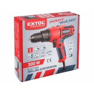 Uťahovák s rýchloupínacím skľučovadlom, príkon 300W, 35Nm, Extol Premium 8890505
