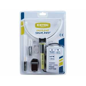 Rezačka na polystyrén s príslušenstvom, 5V/2A, Extol Craft 417240