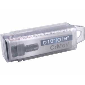 Adaptér rázový na bit, 1/2" 4-hran na 1/4" 6-hran, FORTUM 4790002