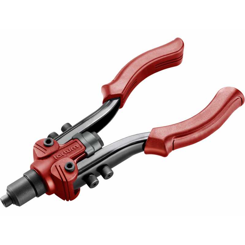 Kliešte nitovacie pákové, 260mm, nity 2,4-6,4mm, FORTUM, 4770611