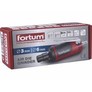 Brúska priama pneumatická, otáčky 25000/min, FORTUM 4795035