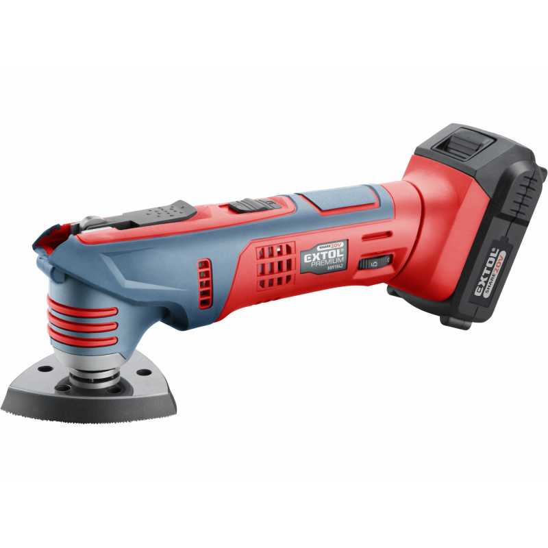 Multifunkční nástroj aku 20V, 1x akumulátor, EXTOL PREMIUM 8891842