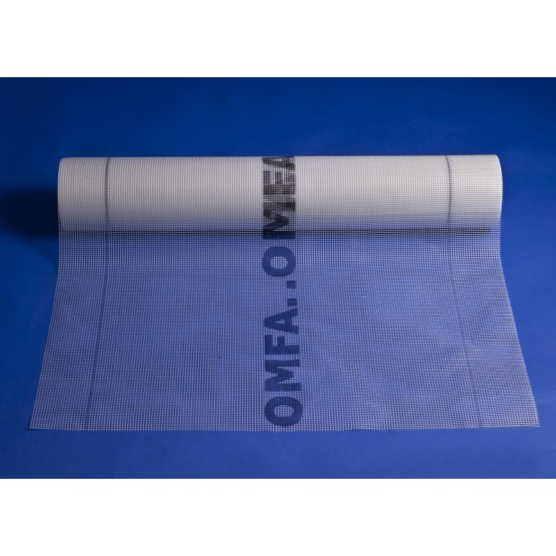 Sklovláknitá armovací mřížka OMFA, 1x50m, 145 g/m²
