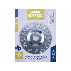 Kotúč brúsny na drevo, Ø125mm, EXTOL CRAFT 10801