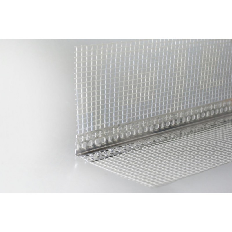 Rohová lišta AL S TKANINOU, tkanina vertex 120g, 2,5m
