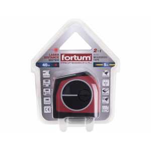 Fortum Meter laserový a zvinovací 2v1 0,129 - 40m FORTUM 4780275
