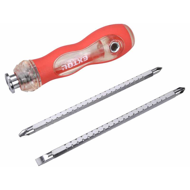 Šroubovák s oboustrannými bity, 185-245mm, EXTOL PREMIUM 8819150