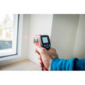 Merač teploty bezkontaktný,-50°C az 550°C,  EXTOL PREMIUM 8831302
