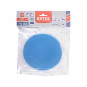 Kotouč leštící pěnový se suchým zipem, T60, průměr 180mm, EXTOL PREMIUM 8804506