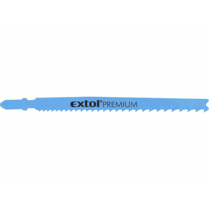 List pilový do přímočaré pilky 5ks, BiM 132mm, úchyt BOSCH, EXTOL PREMIUM 8805208