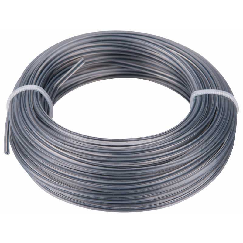Lanko do kosačky 1,6mm, 15m, štvorcový profil, nylón, nylon PA66, EXTOL PREMIUM 8870912