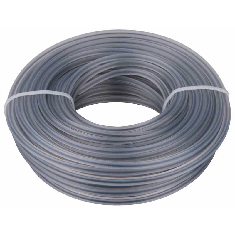 Lanko do sekačky 3,0mm, 15m, čtvercový profil, nylon, PA66, Extol Premium 8870915