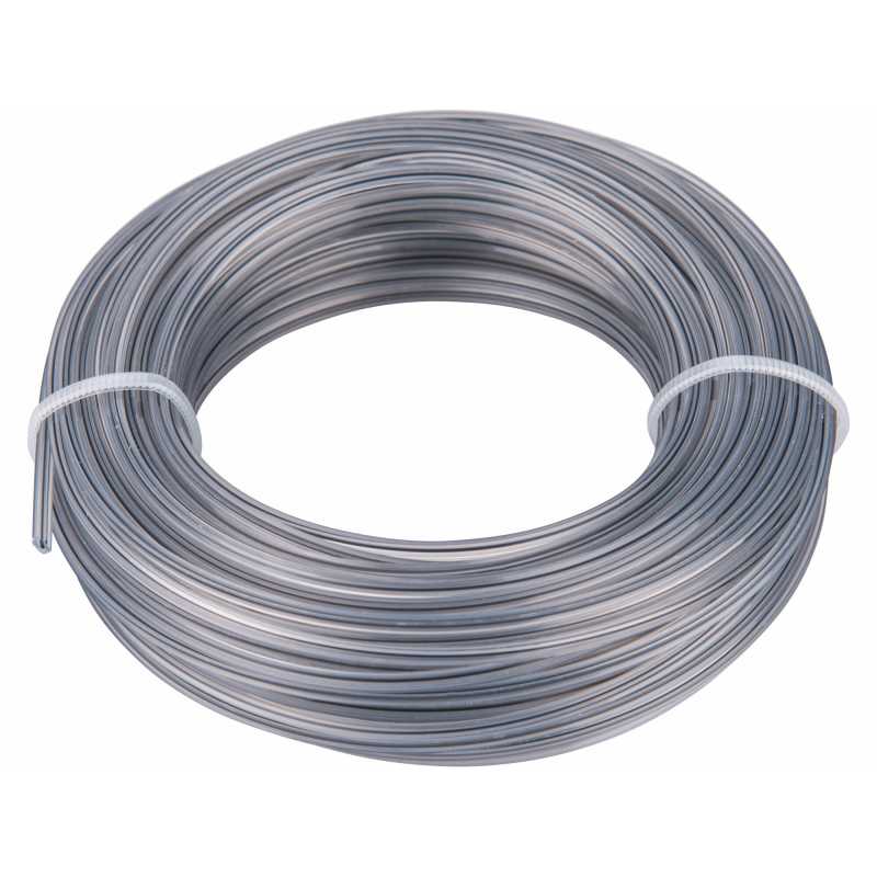 Lanko do kosačky 2,0mm, 15m, hviezdicový profil, nylón, nylon PA66, EXTOL PREMIUM 8870923