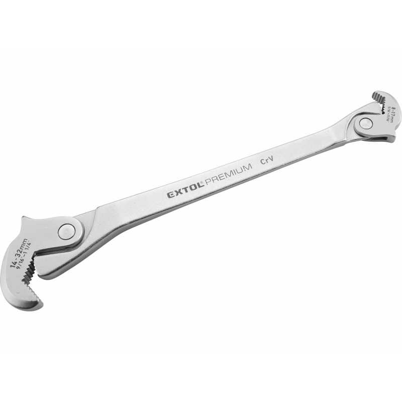 Klíč nastavitelný samozvířecí 12"(30mm), CrV, EXTOL PREMIUM 8816342
