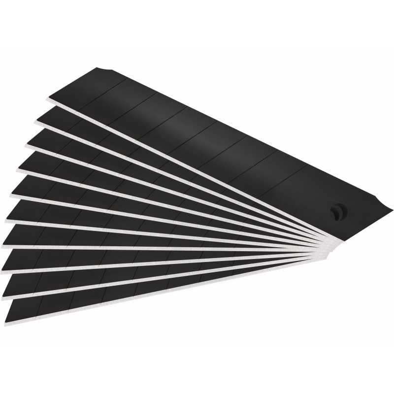 Brity olamovacie do univerzálneho noža, 10ks, 18mm, 7 segmentov, SK2, FORTUM 4780002