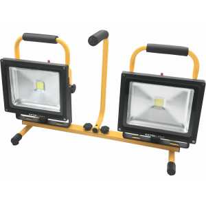 Svietidlo LED so stojanom, 2x30W LED, svietivosť 2x2400 lúmenov, EXTOL LIGHT 43283