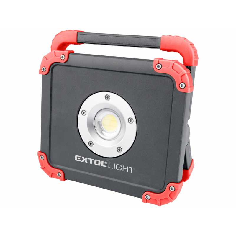 Svítilna akumulátorová LED, 20W COB LED, 3,7V/6,6Ah Li-ion, EXTOL LIGHT 43134