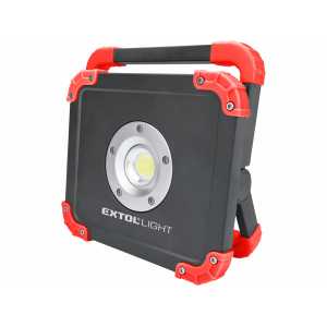 Svítilna akumulátorová LED, 20W COB LED, 3,7V/6,6Ah Li-ion, EXTOL LIGHT 43134