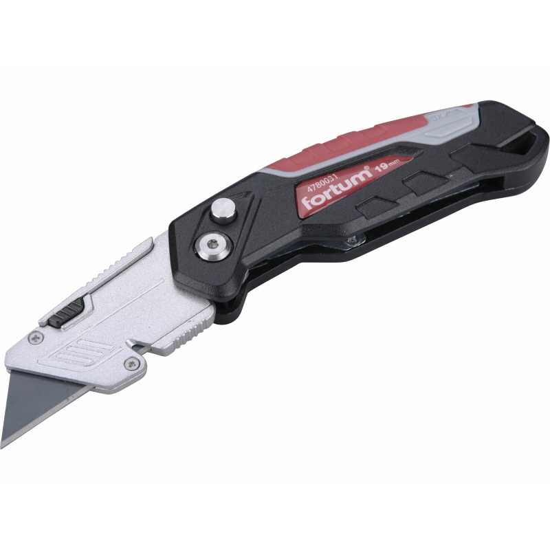 Nůž univerzální zavírací s pojistkou, 61x19mm, Fortum 4780031