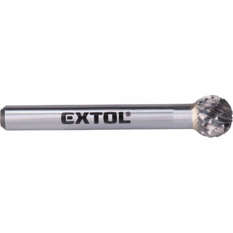 Fréza karbidová guľovitá, pr.10mm, EXTOL INDUSTRIAL 8703734