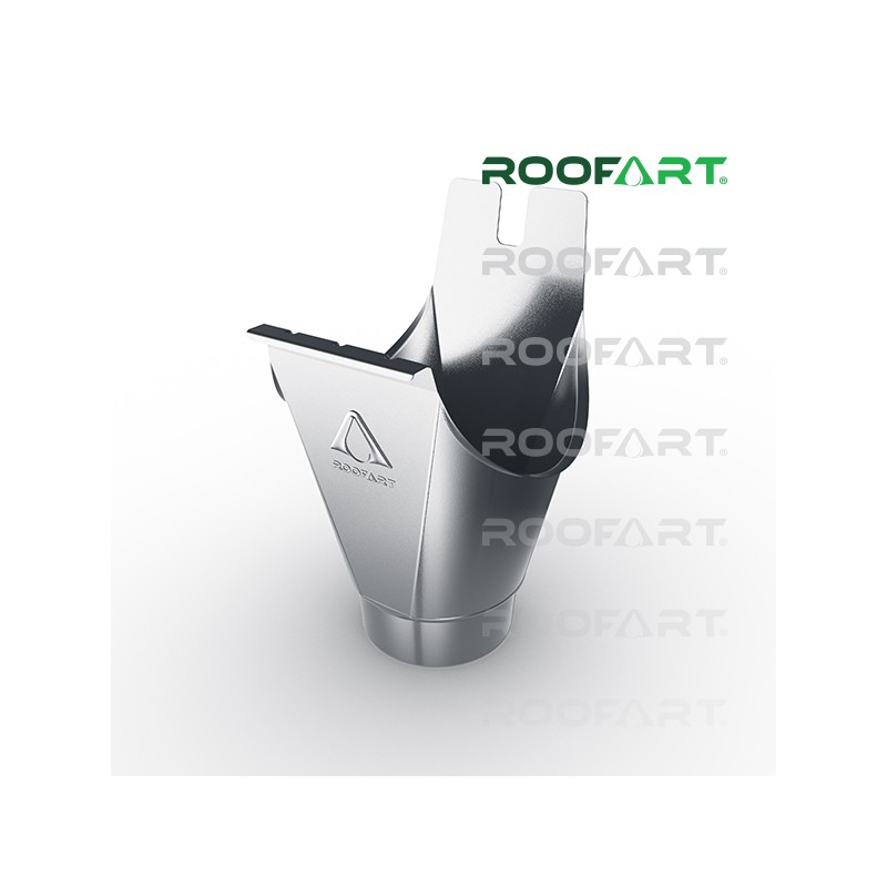 ROOFART kotlík RE 150/100mm - grafitová (RAL 7011)
