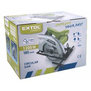 Pila kotoučová, příkon 1200W, kotouč 185mm, Extol Craft 405234