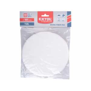 Kotúč leštiaci mikrovlákno, T05, priemer 185mm, EXTOL PREMIUM 8804565
