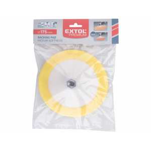 Tanier unášací pre leštiace rúna, priemer 175mm, EXTOL PREMIUM 8804490