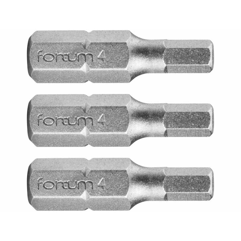 Bit imbus 3ks, H 4x25mm, S2, FORTUM 4741505