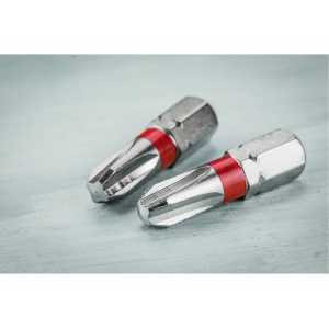 Bit křížový 3ks, PH 2x25mm, S2, FORTUM 4741202
