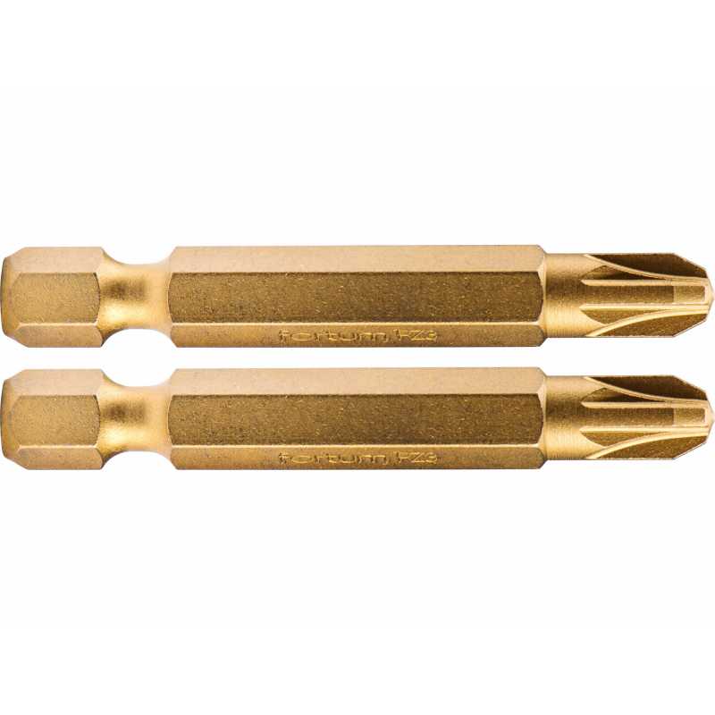 Bit křížový 2ks, PZ 3x50mm, S2, FORTUM 4741383