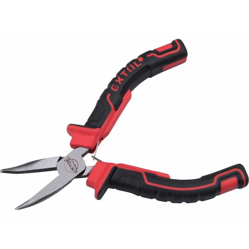 Kleště polokulaté zahnuté mini, Extol Premium 125mm