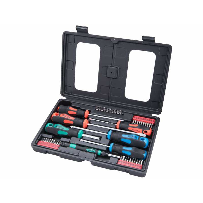 Skrutkovače magnetické s bitmi, 48-dielna sada, CrV, EXTOL PREMIUM 8819258