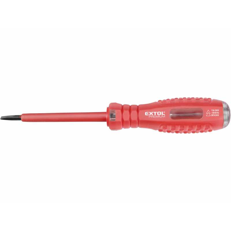 Skúšačka napätia, (-) skrutkovač, 110-250V, Extol Premium 8831203